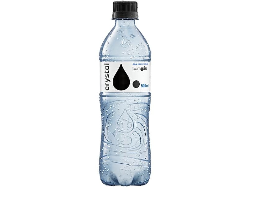 Agua Mineral Crystal com gás 330 ml