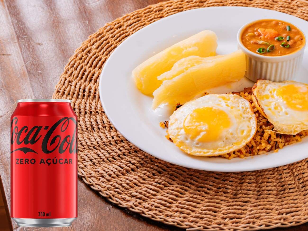 Combo: Executivo do Oião + Coca-Cola Zero 350ml.