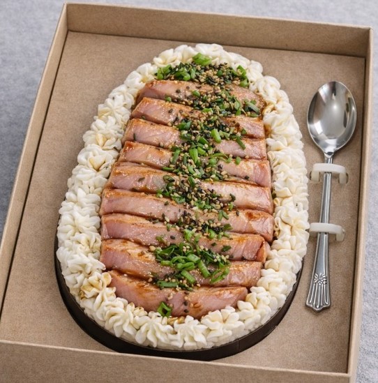 OVO MIX SALMÃO FLAMBADO