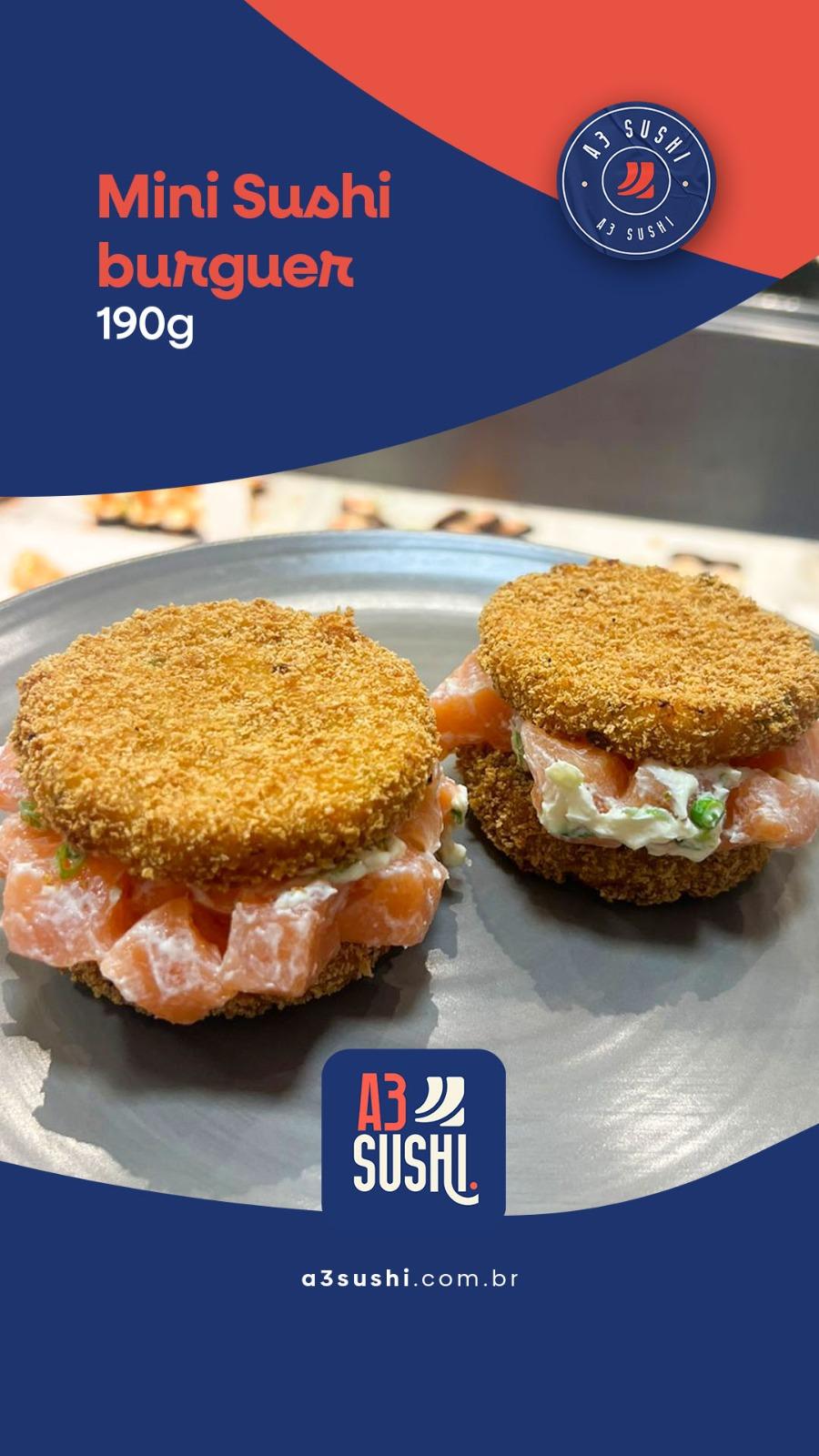 MINI SUSHI BURGUER